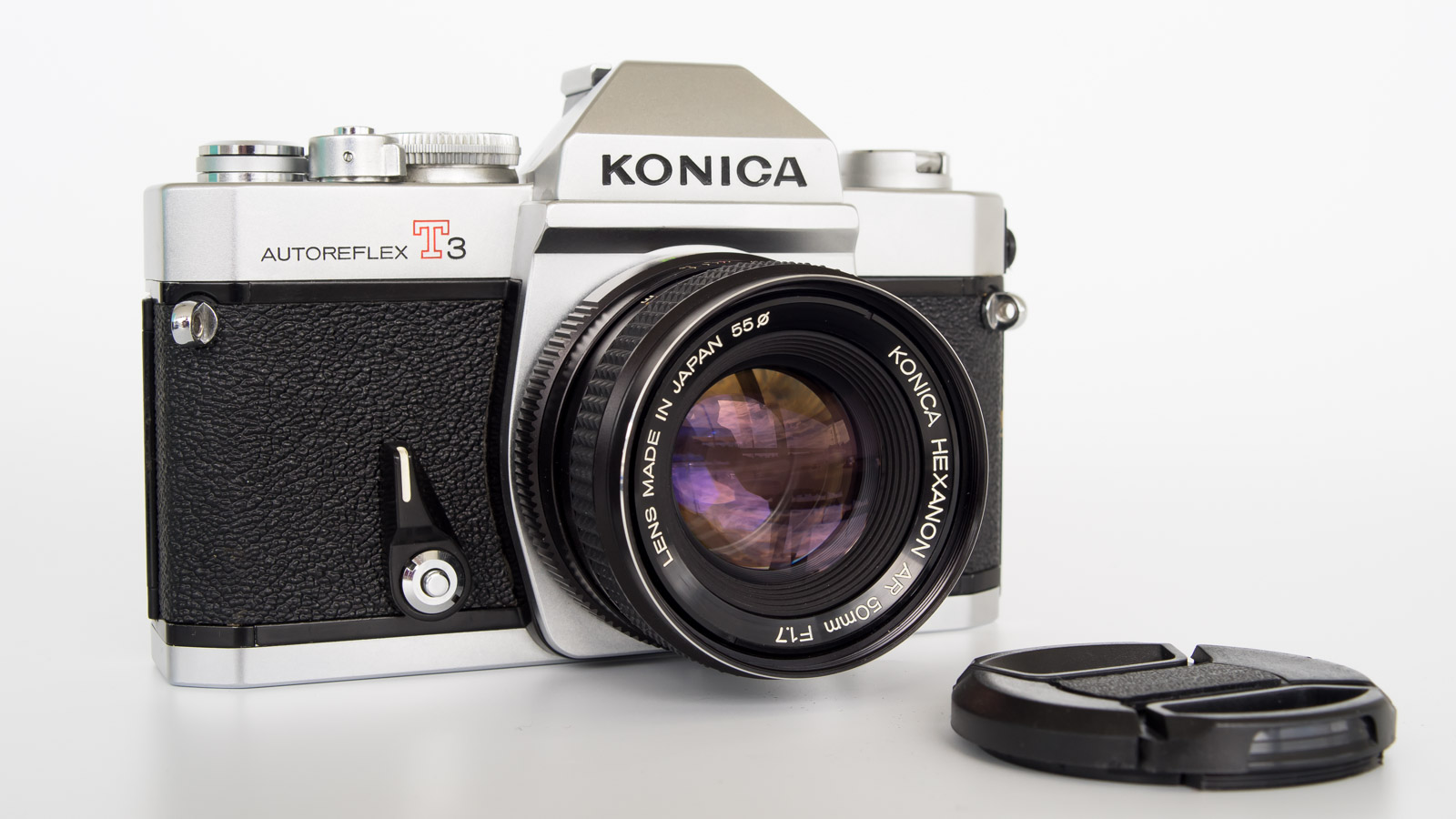 Konica Autoreflex T3 w/ 50mmf/1.7 AE