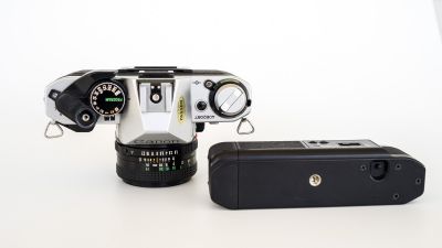 Canon AE-1 Program w/ 50mm 1.8 & Winder