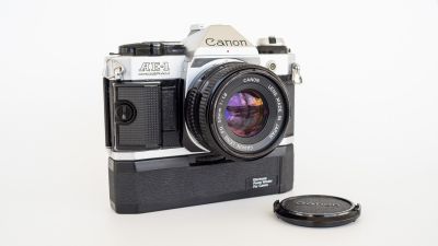 Canon AE-1 Program w/ 50mm 1.8 & Winder