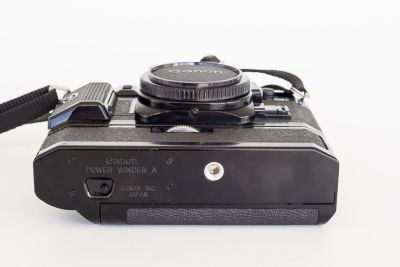 Canon A-1 w/ Power Winder A