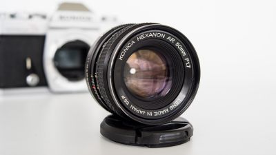 Konica Autoreflex T3 w/ 50mm f/1.7 AE