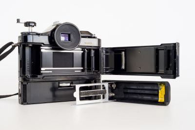 Canon A-1 w/ Power Winder A