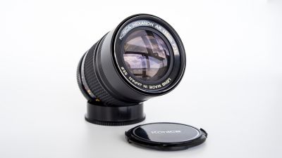 Konica Hexanon AR 135mm f/3.5 Green AE