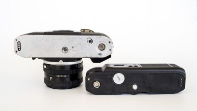 Canon AE-1 Program w/ 50mm 1.8 & Winder